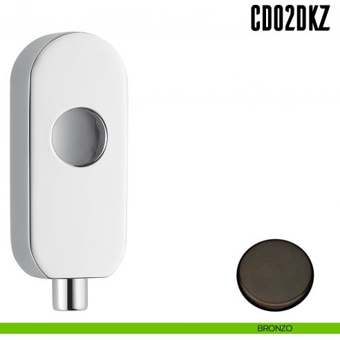 Dispositivo con sistema di bloccaggio a pulsante CD02 DKZ Colombo Design bronzo