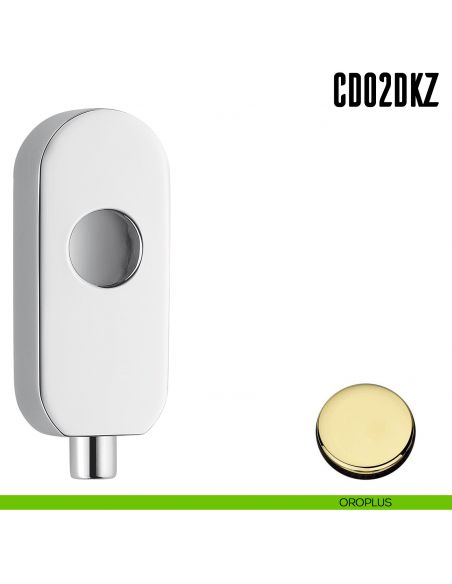 Dispositivo con sistema di bloccaggio a pulsante CD02 DKZ Colombo Design oroplus