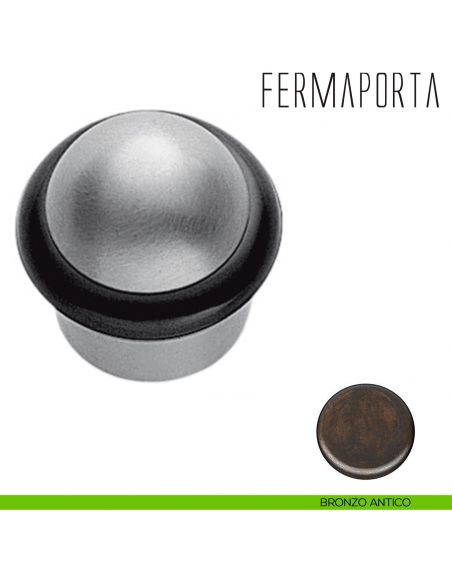 Fermaporta CD112 Colombo Design bronzo antico