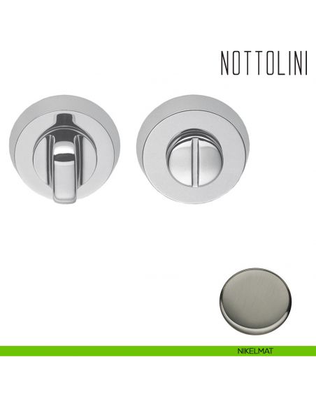 Nottolino per porta Colombo Design CD39 BZG nikelmat