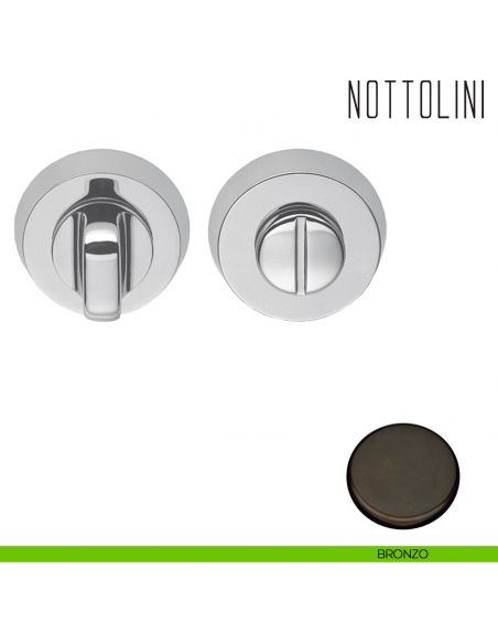 Nottolino per porta Colombo Design CD49 BZG bronzo