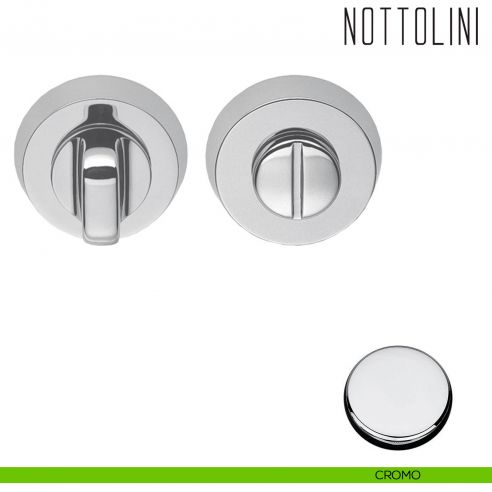 Nottolino per porta Colombo Design CD49 BZG cromo