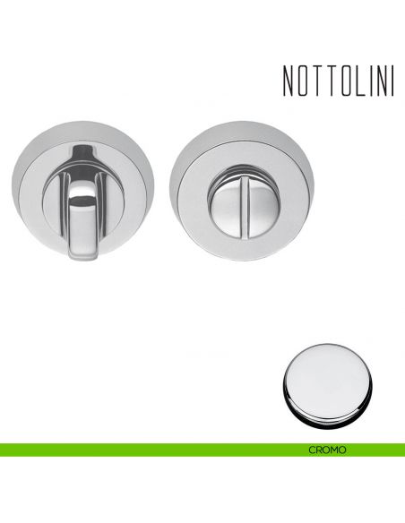 Nottolino per porta Colombo Design CD49 BZG cromo