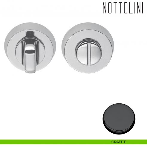 Nottolino per porta Colombo Design CD49 BZG grafite