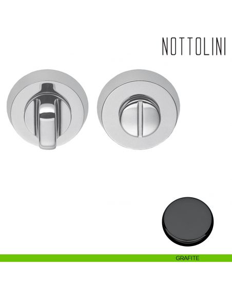 Nottolino per porta Colombo Design CD49 BZG grafite