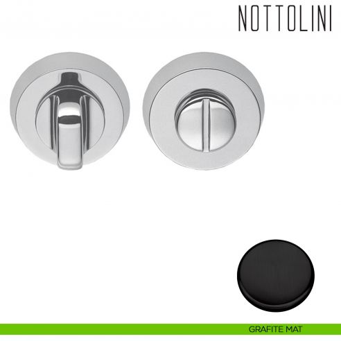 Nottolino per porta Colombo Design CD49 BZG grafite mat