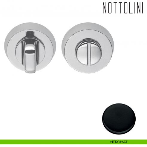 Nottolino per porta Colombo Design CD49 BZG neromat