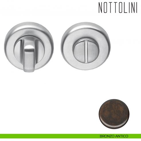 Nottolino per porta Colombo Design CD69 BZG G bronzo antico