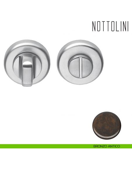 Nottolino per porta Colombo Design CD69 BZG G bronzo antico