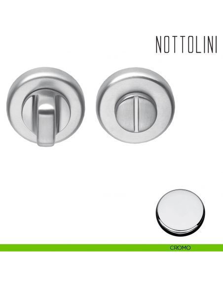 Nottolino per porta Colombo Design CD69 BZG G cromo