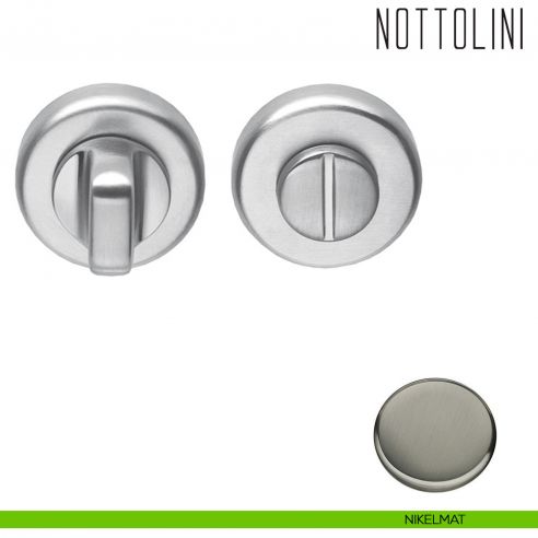 Nottolino per porta Colombo Design CD69 BZG G nikelmat