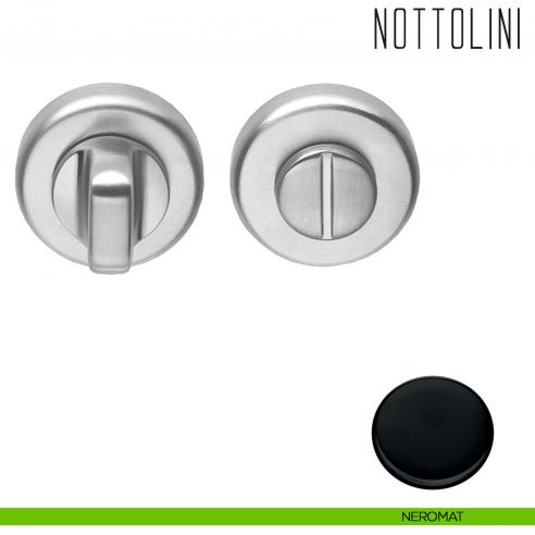 Nottolino per porta Colombo Design CD69 BZG G neromat