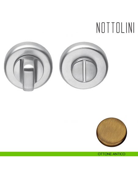 Nottolino per porta Colombo Design CD69 BZG G ottone antico