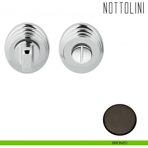 Nottolino per porta Colombo Design DB19 BZG bronzo