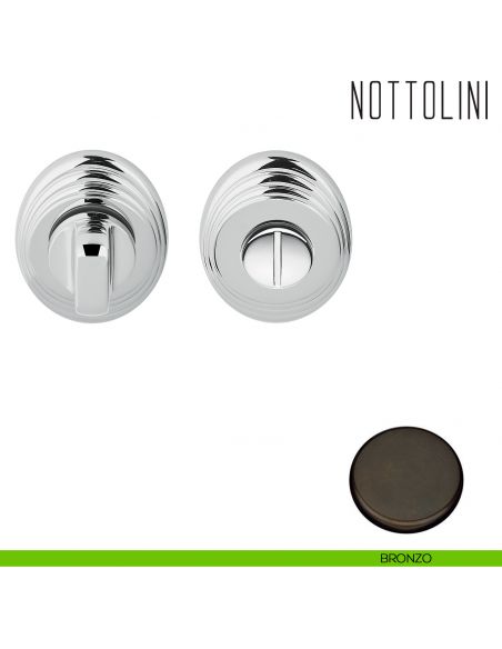 Nottolino per porta Colombo Design DB19 BZG bronzo
