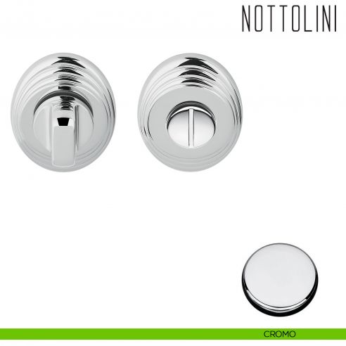 Nottolino per porta Colombo Design DB19 BZG cromo