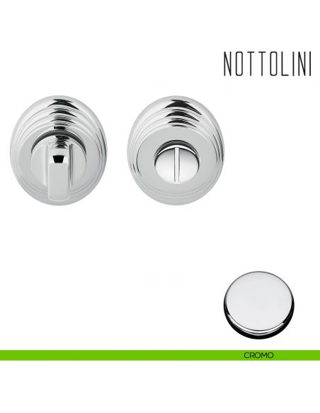 Nottolino per porta Colombo Design DB19 BZG cromo