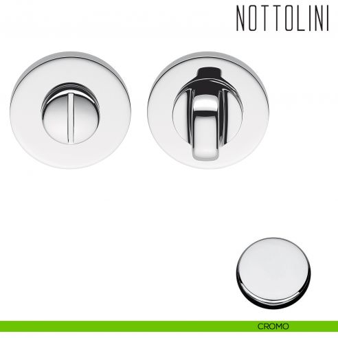 Nottolino per porta Colombo Design FF19 BZG cromo