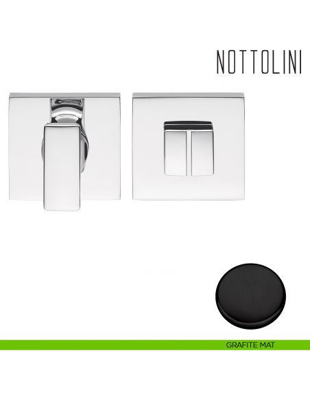 Nottolino per porta Colombo Design FF29 BZG grafite mat