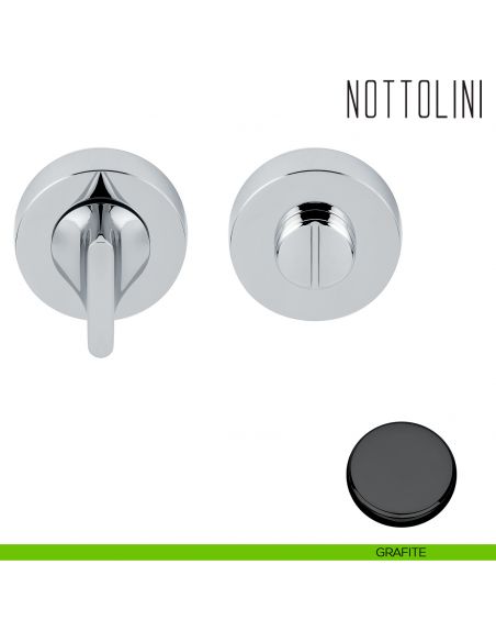Nottolino per porta Colombo Design JP19 BZG grafite