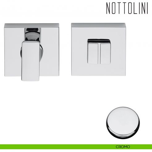 Nottolino per porta Colombo Design MM29 BZG cromo
