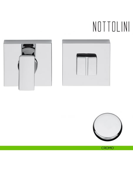 Nottolino per porta Colombo Design MM29 BZG cromo
