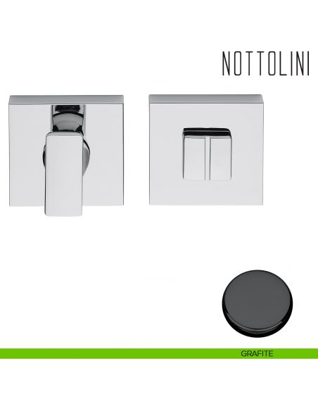 Nottolino per porta Colombo Design MM29 BZG grafite