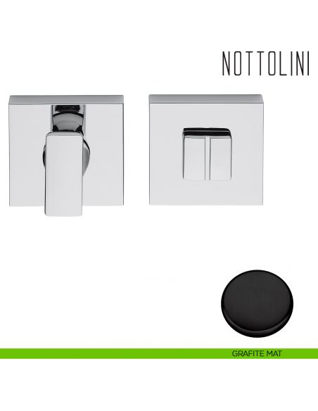 Nottolino per porta Colombo Design MM29 BZG grafite mat