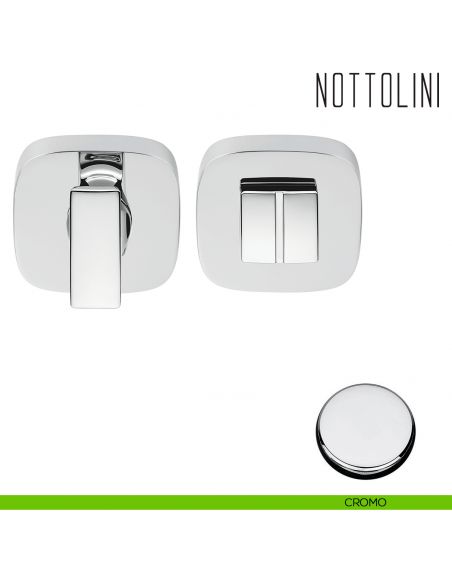 Nottolino per porta Colombo Design MR29 BZG cromo