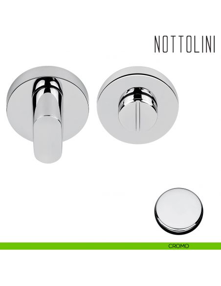 Nottolino per porta Colombo Design SE19 BZG cromo