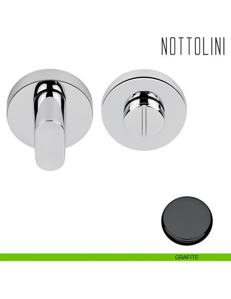 Nottolino per porta Colombo Design SE19 BZG grafite