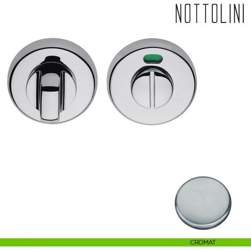 Nottolino per porta Colombo Design CD69 BZG H libero/occupato cromat