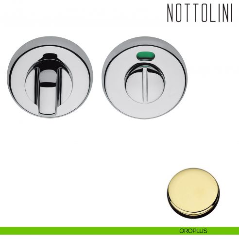 Nottolino per porta Colombo Design CD69 BZG H libero/occupato oroplus