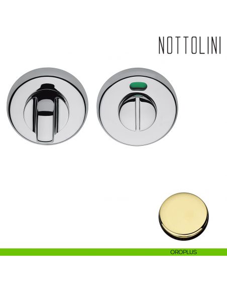 Nottolino per porta Colombo Design CD69 BZG H libero/occupato oroplus