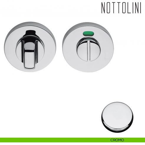 Nottolino per porta Colombo Design CD49 BZG H libero/occupato