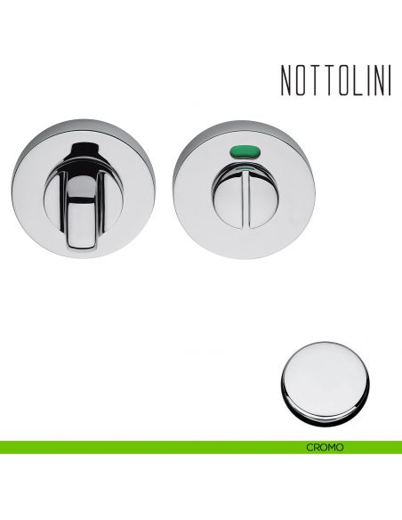 Nottolino per porta Colombo Design CD49 BZG H libero/occupato