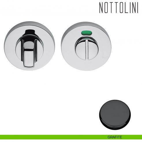 Nottolino per porta Colombo Design CD49 BZG H libero/occupato