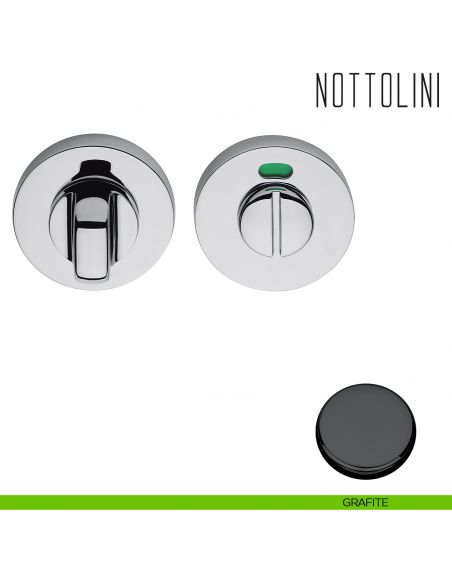Nottolino per porta Colombo Design CD49 BZG H libero/occupato