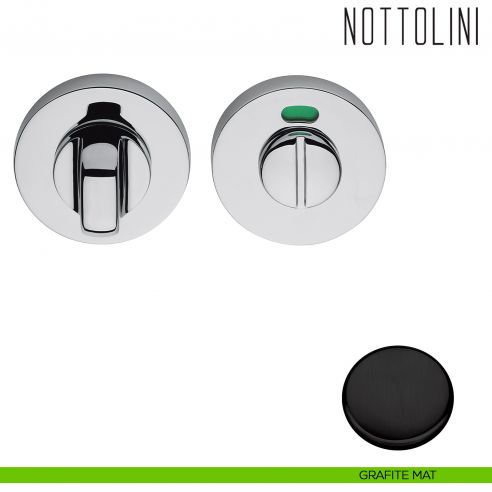 Nottolino per porta Colombo Design CD49 BZG H libero/occupato