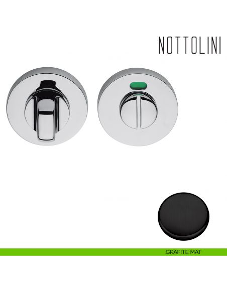 Nottolino per porta Colombo Design CD49 BZG H libero/occupato