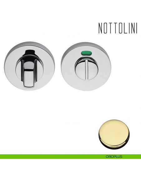 Nottolino per porta Colombo Design CD49 BZG H libero/occupato
