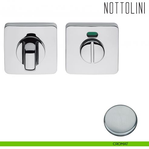 Nottolino per porta Colombo Design PT19 BZG H libero/occupato cromat