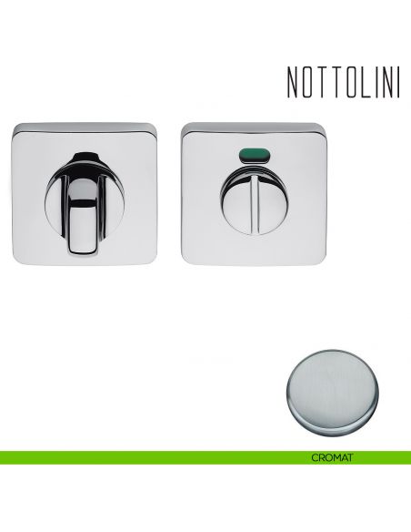 Nottolino per porta Colombo Design PT19 BZG H libero/occupato cromat