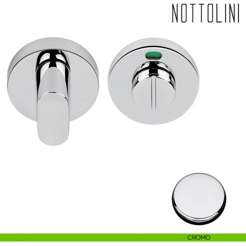 Nottolino per porta Colombo Design SE19 BZG H libero/occupato cromo