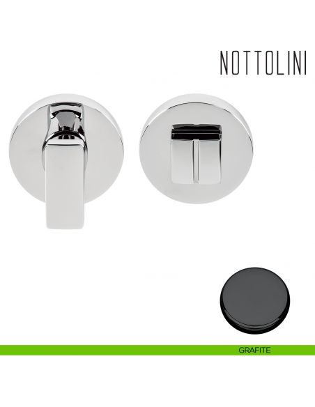 Nottolino per porta Colombo Design MF19 BZG grafite