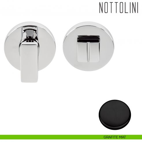 Nottolino per porta Colombo Design MF19 BZG grafite mat