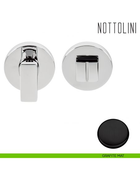 Nottolino per porta Colombo Design MF19 BZG grafite mat