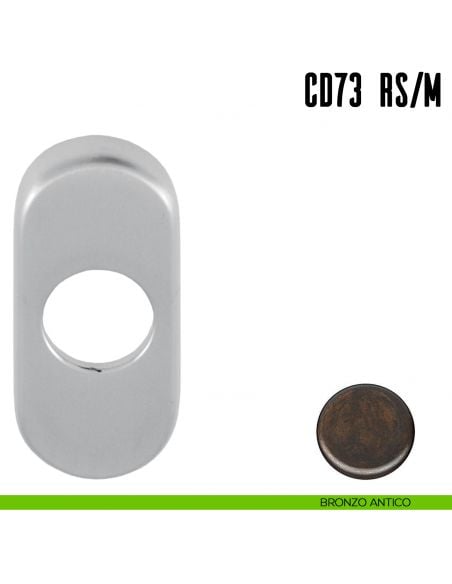 Rosetta stretta con molla Colombo Design CD73 RS/M bronzo antico