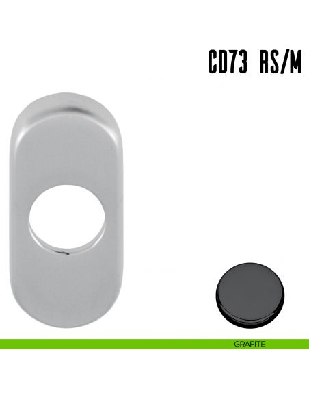 Rosetta stretta con molla Colombo Design CD73 RS/M grafite