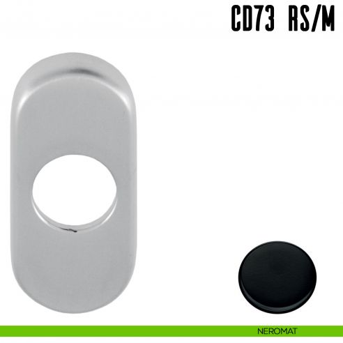 Rosetta stretta con molla Colombo Design CD73 RS/M neromat